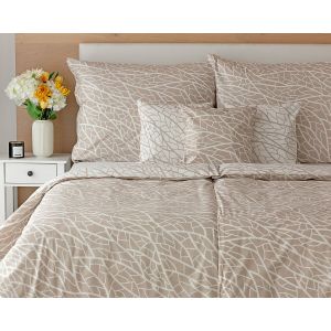 Povlečení Matějovský VENATIO, ornamenty, béžové (více materiálů, rozměrů)