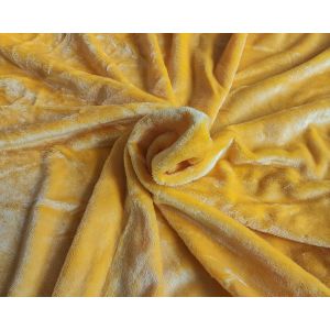 Prostěradlo MIKROFLANEL MyHOUSE 90x200cm, žluté