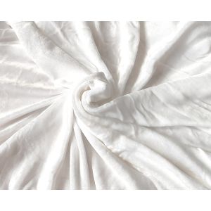 Prostěradlo MIKROFLANEL MyHOUSE 90x200cm, bílé