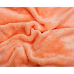 Prostěradlo MIKROFLANEL SLEEP WELL 180x200cm, lososové