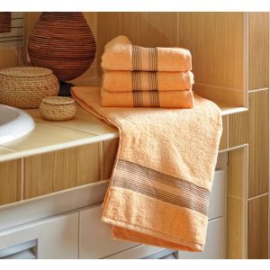 Mikrofroté ručník DITA, lososová, 50x100cm