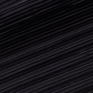 Satén elastický PLISÉ 05, jednobarevná černá, š.150cm (látka v metráži)