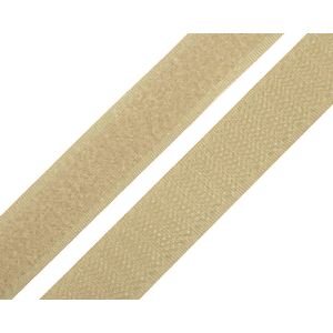 Suchý zip háček + plyš 740843/101 béžový, šířka 2cm (v metráži)