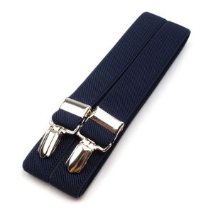 Šle pánské, délka 125cm, šíře 2,5cm, tvar X, modrá, 650254/06