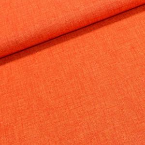 Směsové plátno EDGAR 29 oranžový melír, š.140cm (látka v metráži)