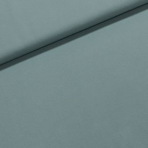 Směsový úplet  2530-005 tyrkysová, vzhled džínovina, š.150cm (látka v metráži)
