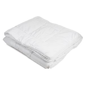 Letní prošívaná přikrývka Dadka STANDARD z dutého vlákna, bílá (více rozměrů, hmotností)
