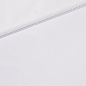 Šusťákovina (lehká kočárkovina) KENT 2 jednobarevná bílá, š.150cm (látka v metráži)