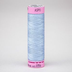 Univerzální šicí nit Amann ASPO 120 polyesterová, světle modrá nafialovělá 0356, návin 100m 