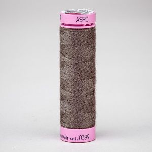 Univerzální šicí nit Amann ASPO 120 polyesterová, hnědá nafialovělá 0399, návin 100m 