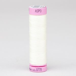 Univerzální šicí nit Amann ASPO 120 polyesterová, smetanová 0778, návin 100m 