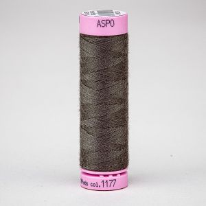 Univerzální šicí nit Amann ASPO 120 polyesterová, tmavě khaki zelená 1177, návin 100m 
