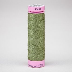 Univerzální šicí nit Amann ASPO 120 polyesterová, světlá khaki 1210, návin 100m 