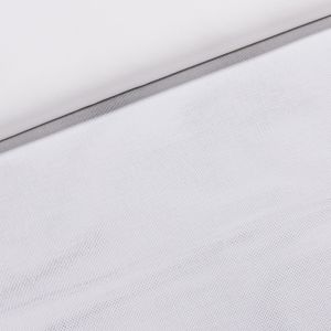 Vyšívací látka KANAVA 7 jednobarevná bílá, š.140cm (látka v metráži)