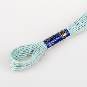 Vyšívací příze MOULINE / MULINKA 5822 chlorofylová šedá, jednobarevná, 2g/8m