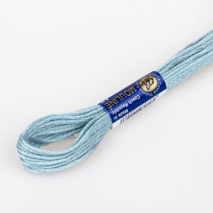 Vyšívací příze MOULINE / MULINKA 5832 popelavá šedá, jednobarevná, 2g/8m