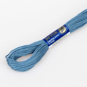 Vyšívací příze MOULINE / MULINKA 5842 modrošedá, jednobarevná, 2g/8m