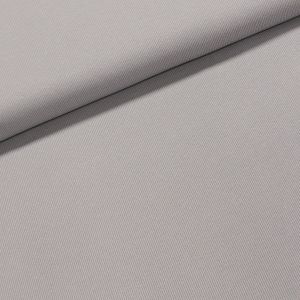 Žebrovaný bavlněný úplet 6222 3000 světlý šedý, š.120cm (látka v metráži)